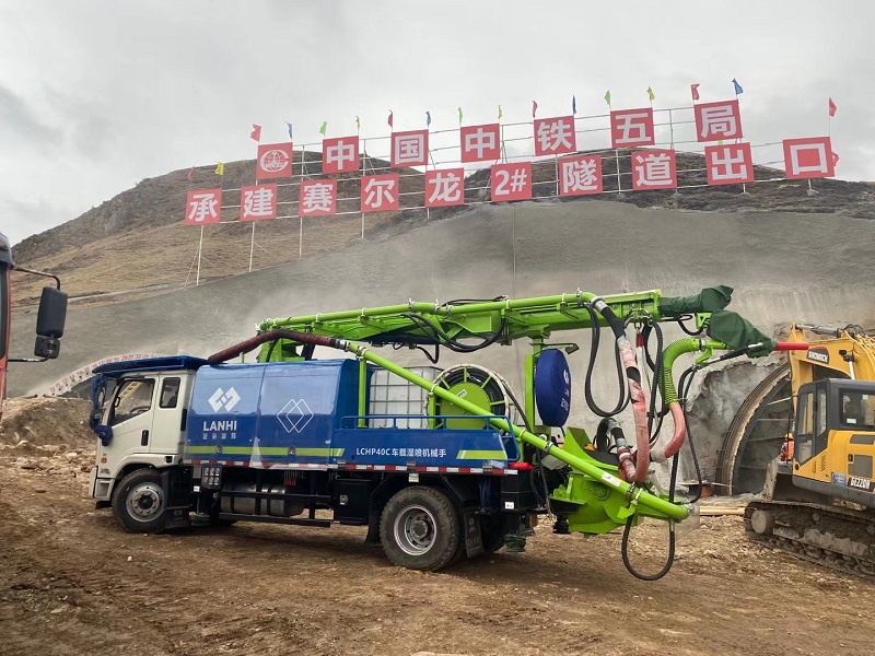 濕噴機(jī)械手，一種高效、精確的混凝土噴射設(shè)備