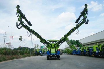 隧道先鋒！藍(lán)海LZ212A雙臂鑿巖臺車